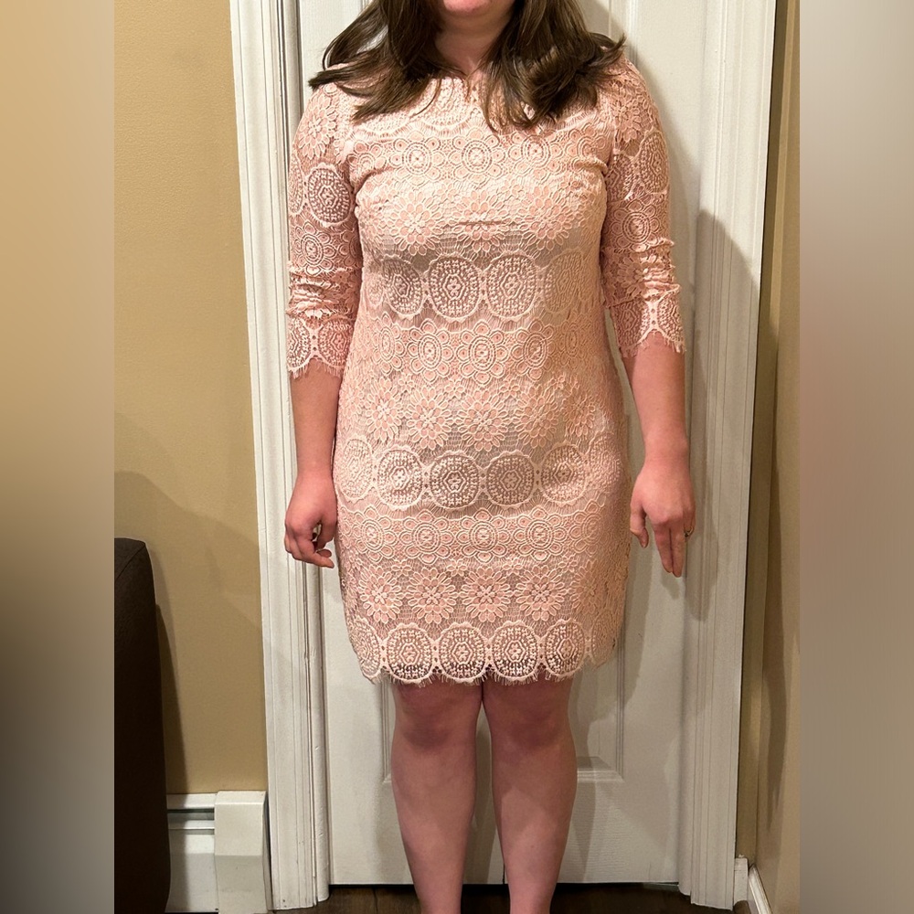 Jessica Howard Pink Evening Dress